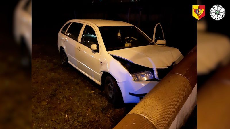 Dvacetiletý řidič ujížděl Prahou v pantoflích. Měl dvě promile